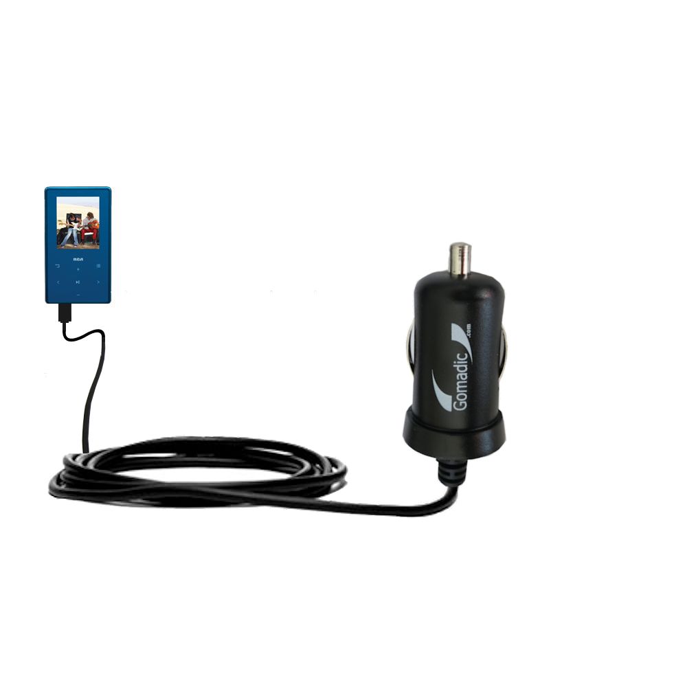 Mini Car Charger compatible with the RCA M6308