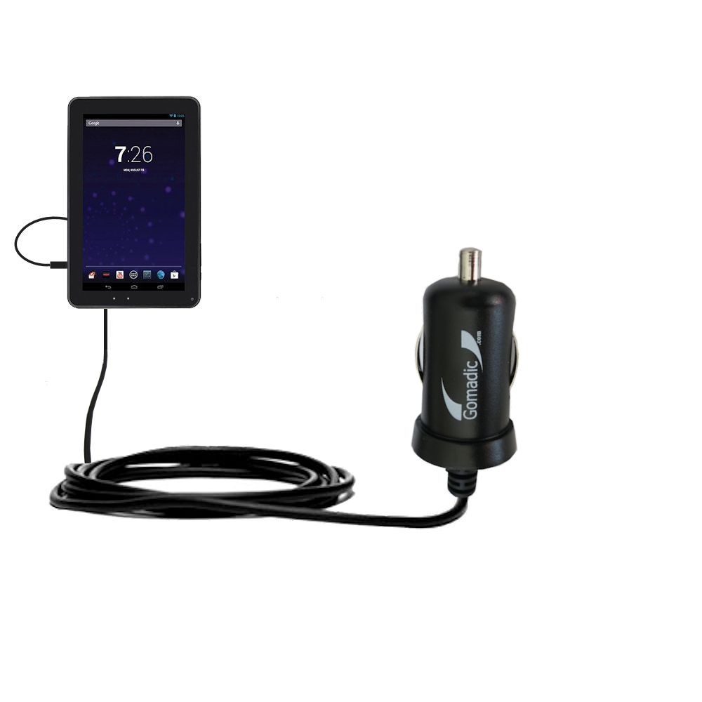 Mini Car Charger compatible with the RCA RCT6691W3
