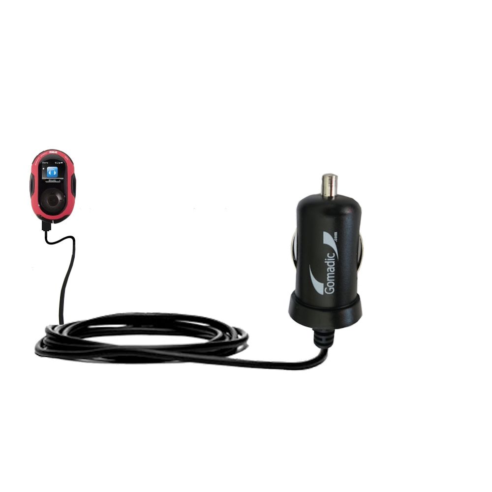 Mini Car Charger compatible with the RCA S2204 JET Digital Audio Player