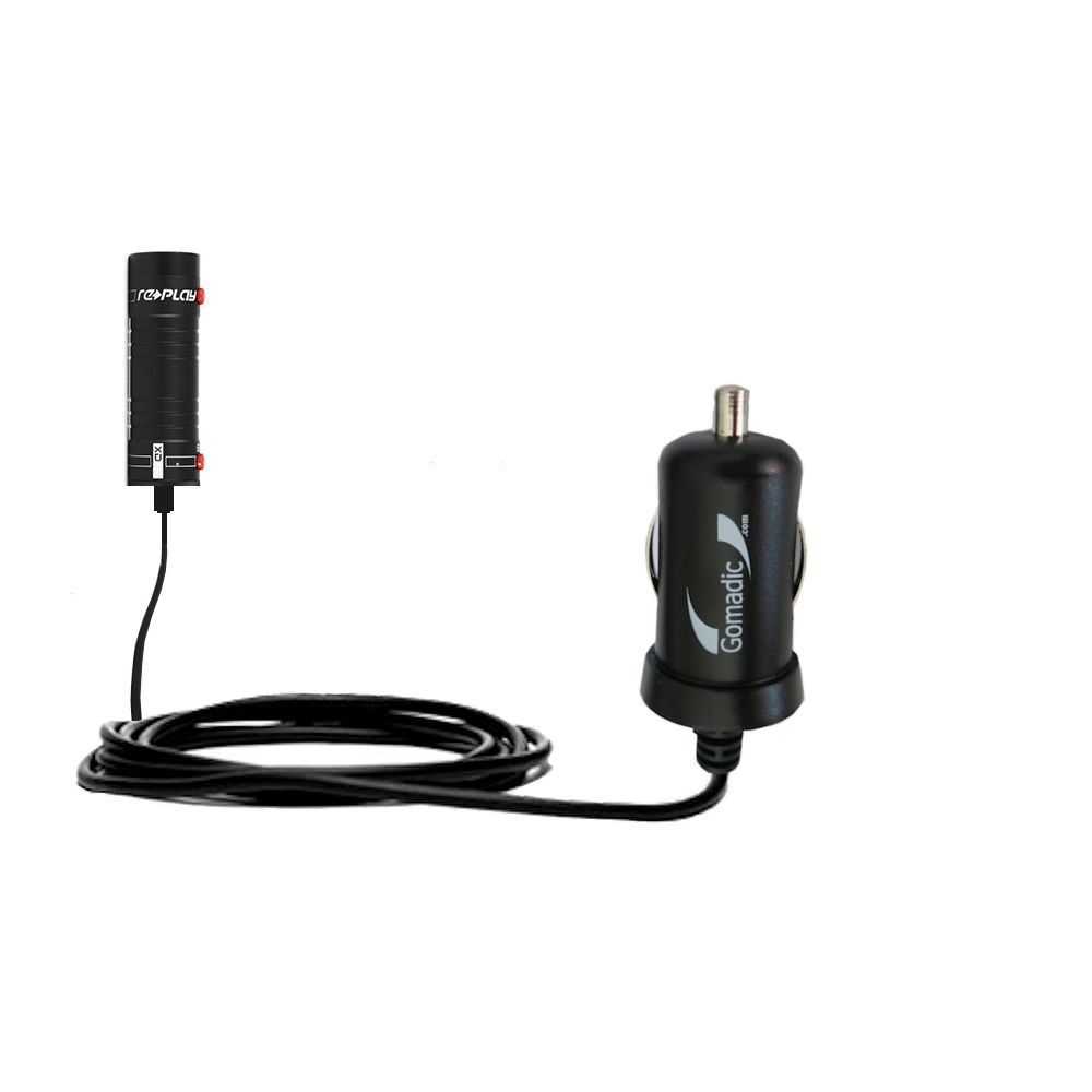 Mini Car Charger compatible with the Replay XD XD1080 / XD720