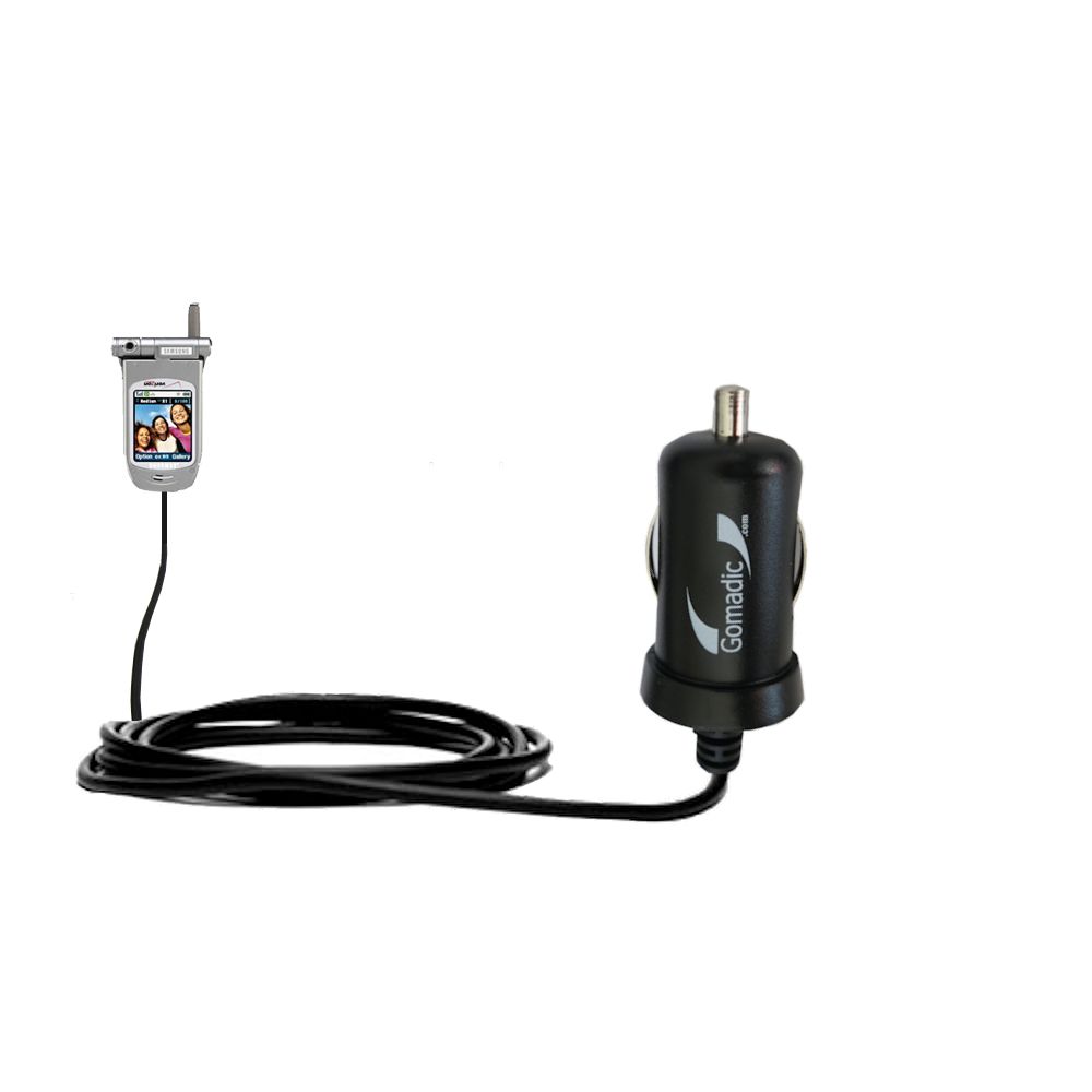 Mini Car Charger compatible with the Samsung A620