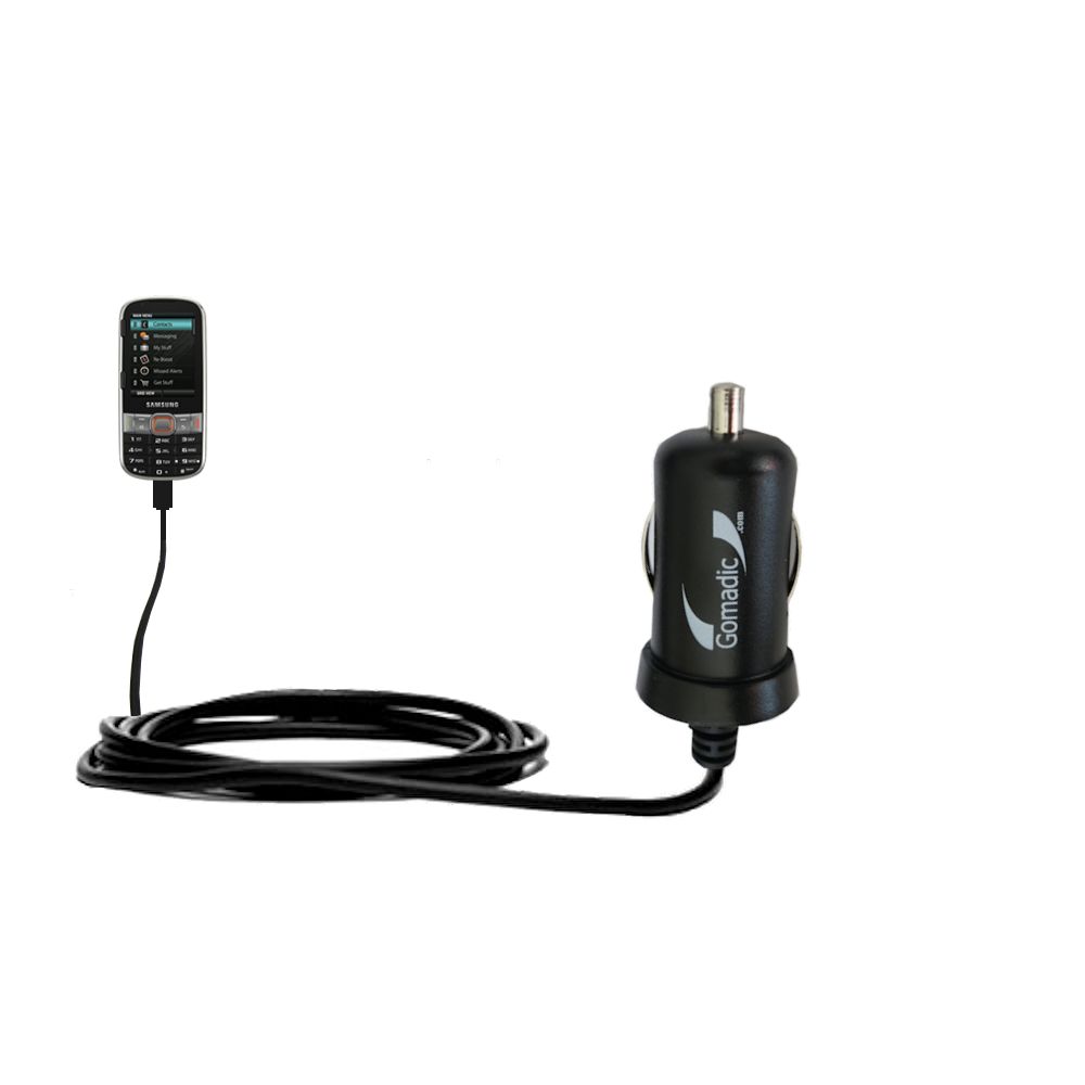 Mini Car Charger compatible with the Samsung Array