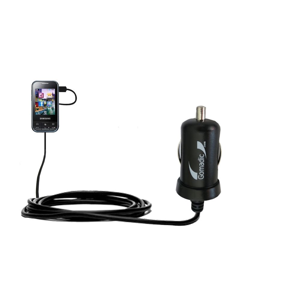 Mini Car Charger compatible with the Samsung Chat 350
