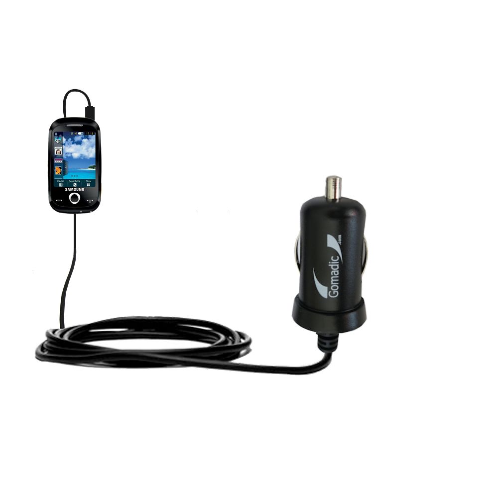 Mini Car Charger compatible with the Samsung Corby