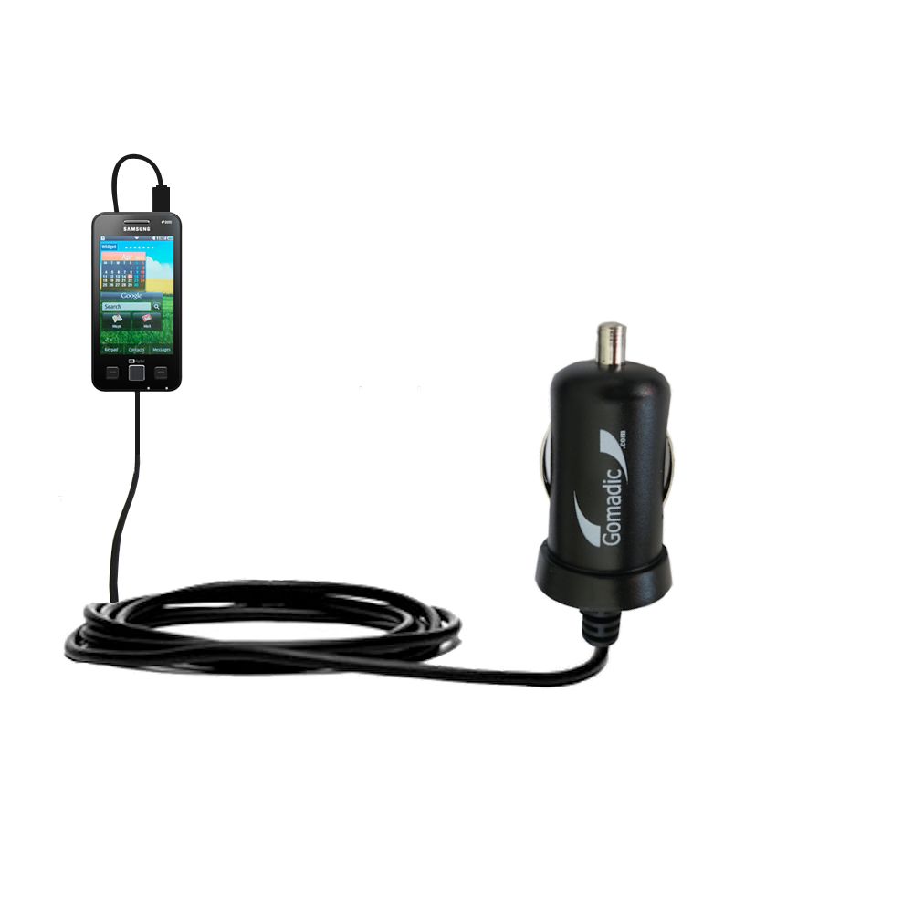 Mini Car Charger compatible with the Samsung Duos TV