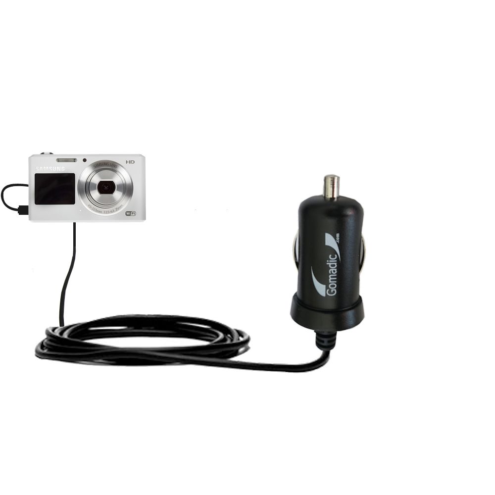 Mini Car Charger compatible with the Samsung DV150F