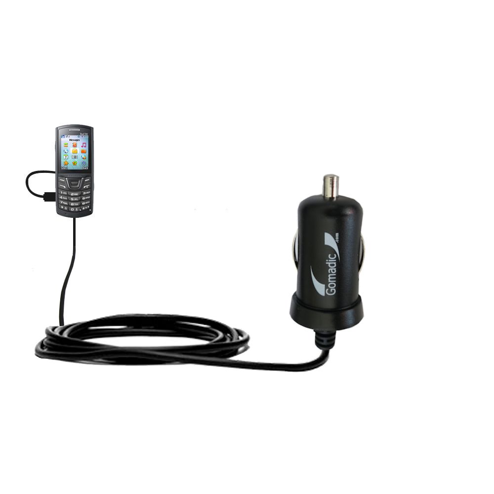 Mini Car Charger compatible with the Samsung E2152