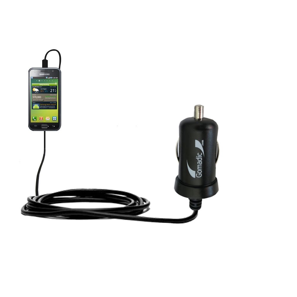 Mini Car Charger compatible with the Samsung Epic 4G