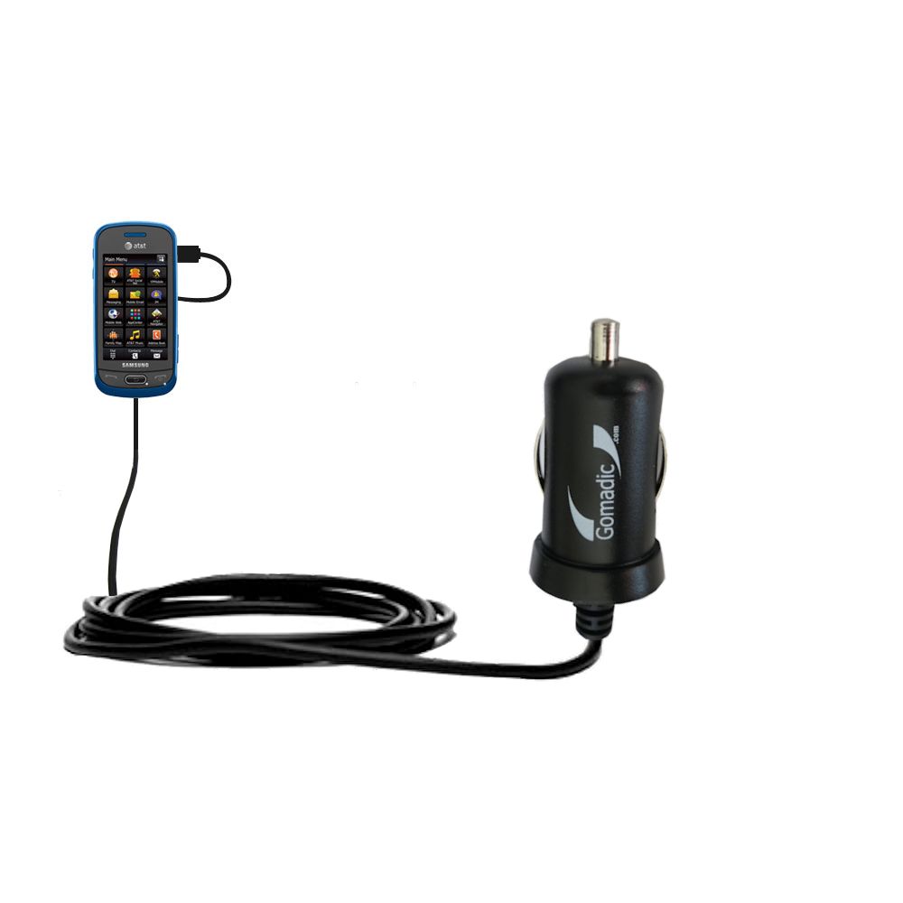 Mini Car Charger compatible with the Samsung Eternity II
