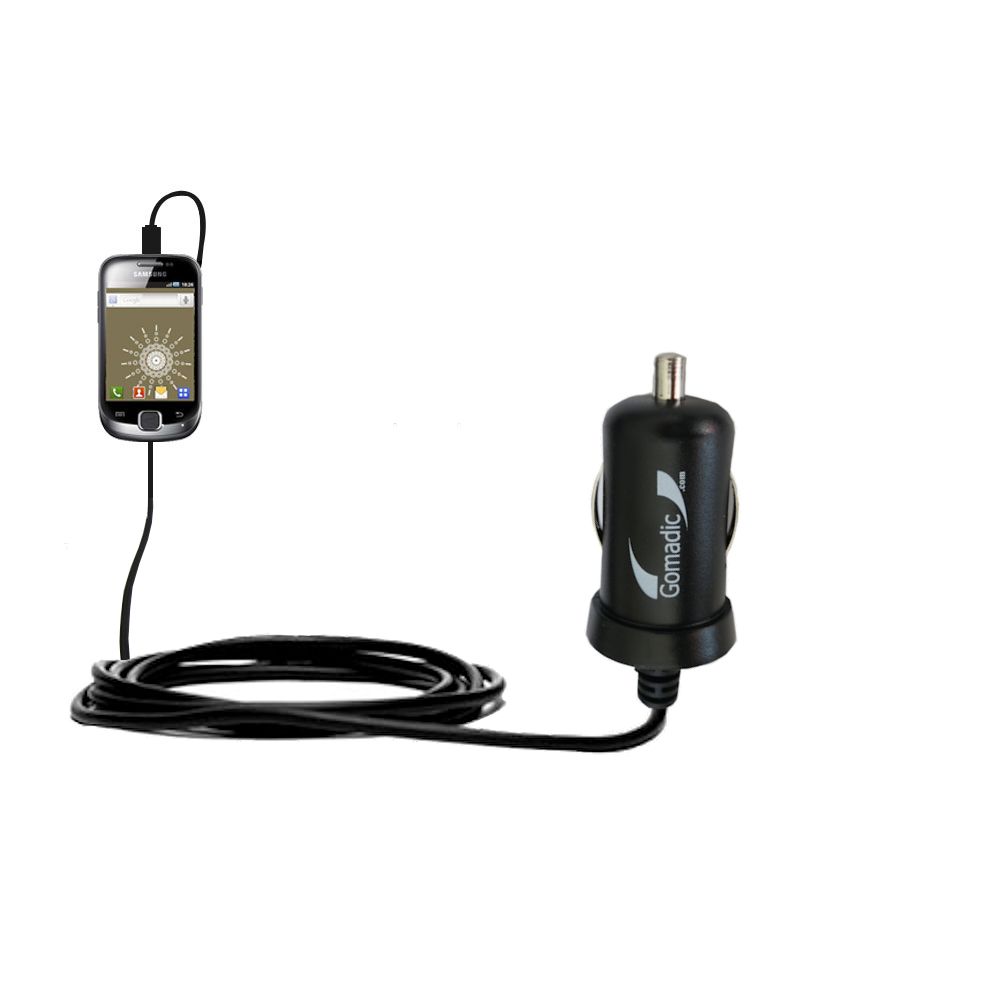 Mini Car Charger compatible with the Samsung Fit