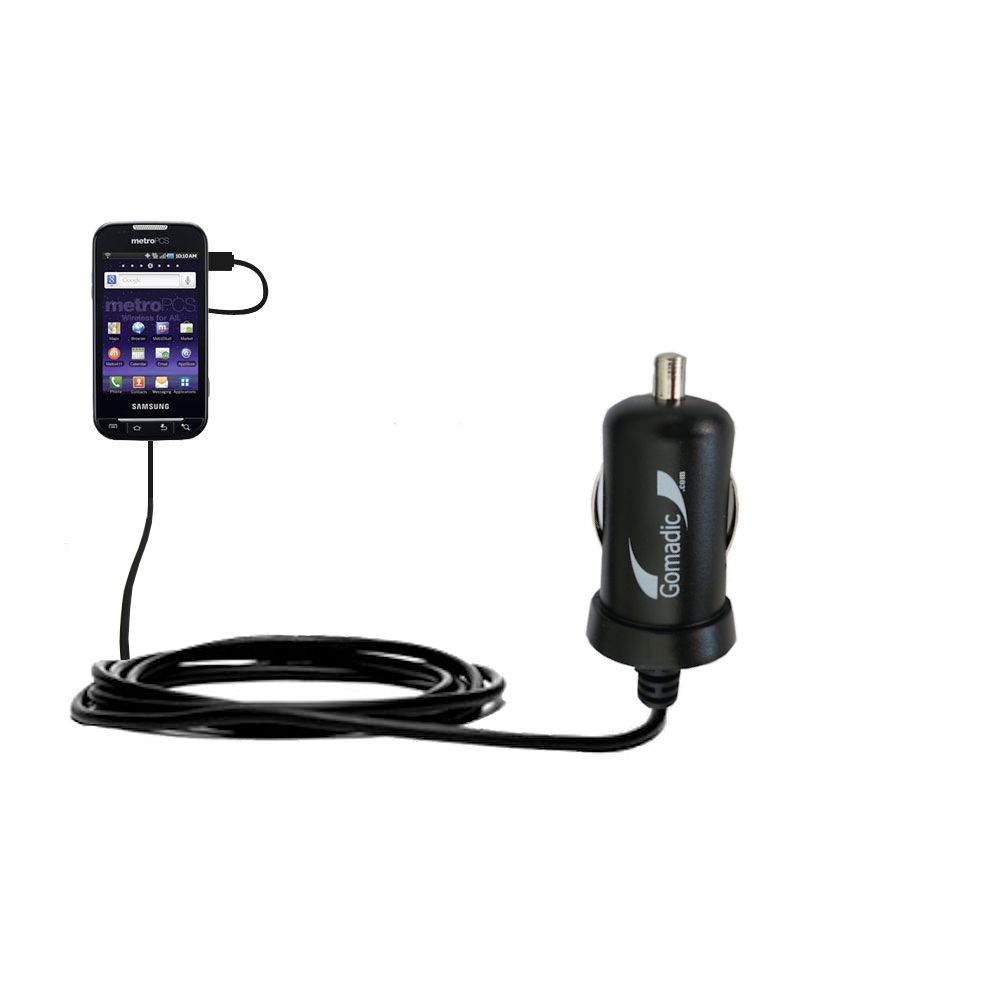 Mini Car Charger compatible with the Samsung Forte