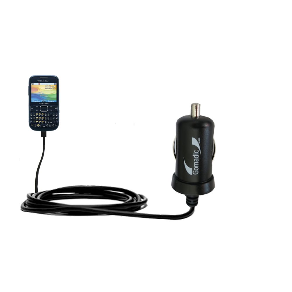 Mini Car Charger compatible with the Samsung Freeform 5