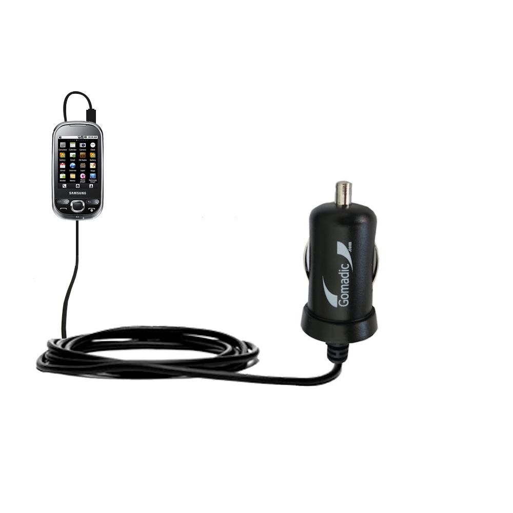 Mini Car Charger compatible with the Samsung Galaxy 5 S5