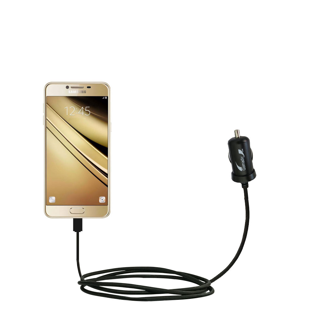 Mini Car Charger compatible with the Samsung Galaxy C5