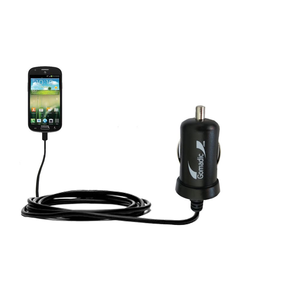 Mini Car Charger compatible with the Samsung Galaxy Express I437