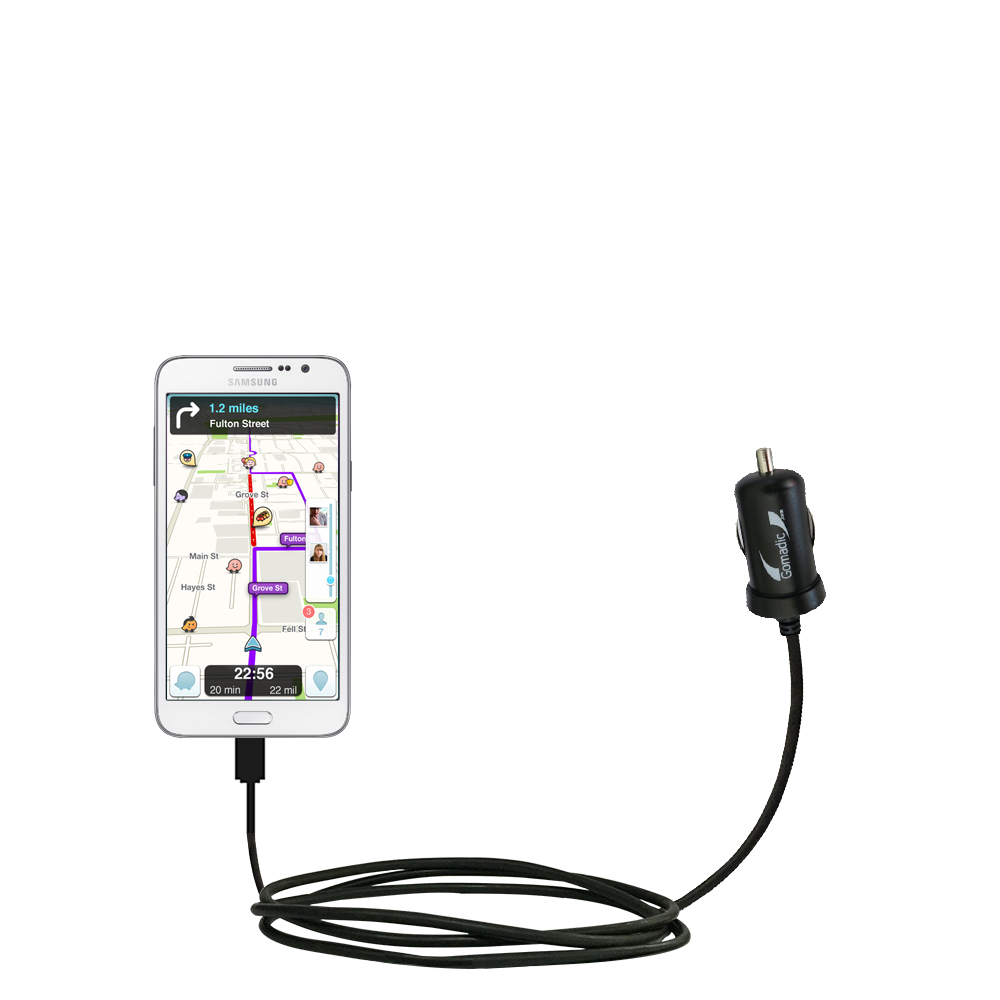 Mini Car Charger compatible with the Samsung Galaxy Grand Max