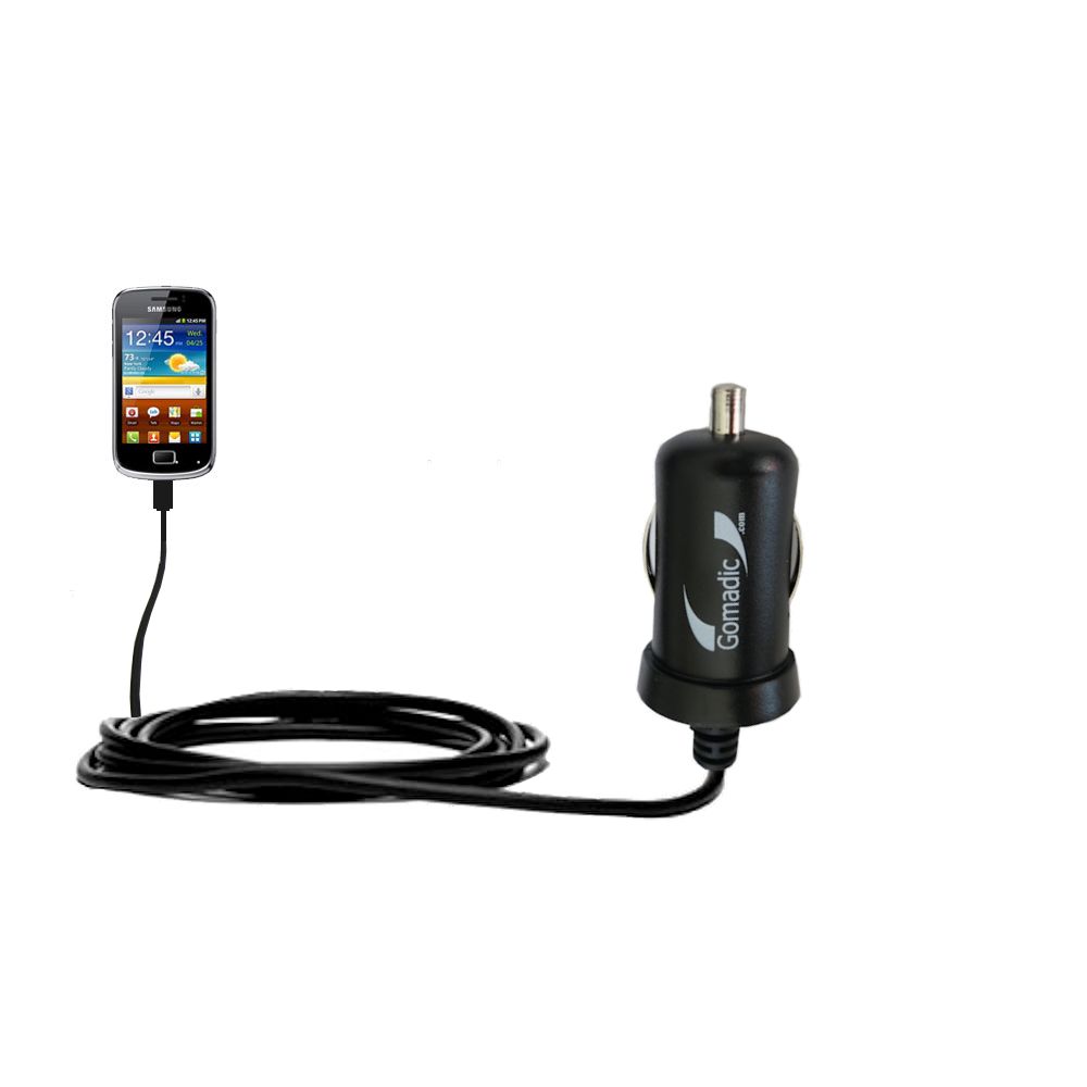 Mini Car Charger compatible with the Samsung Galaxy Mini 2