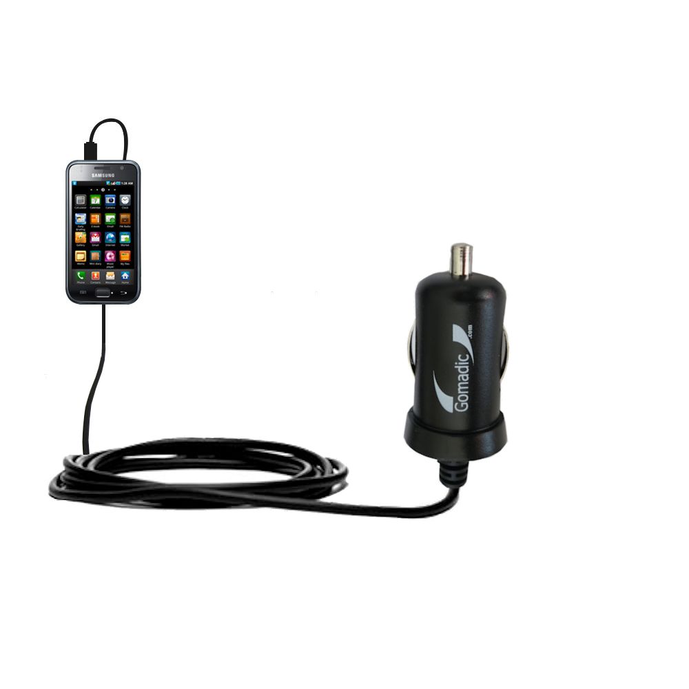 Mini Car Charger compatible with the Samsung Galaxy S