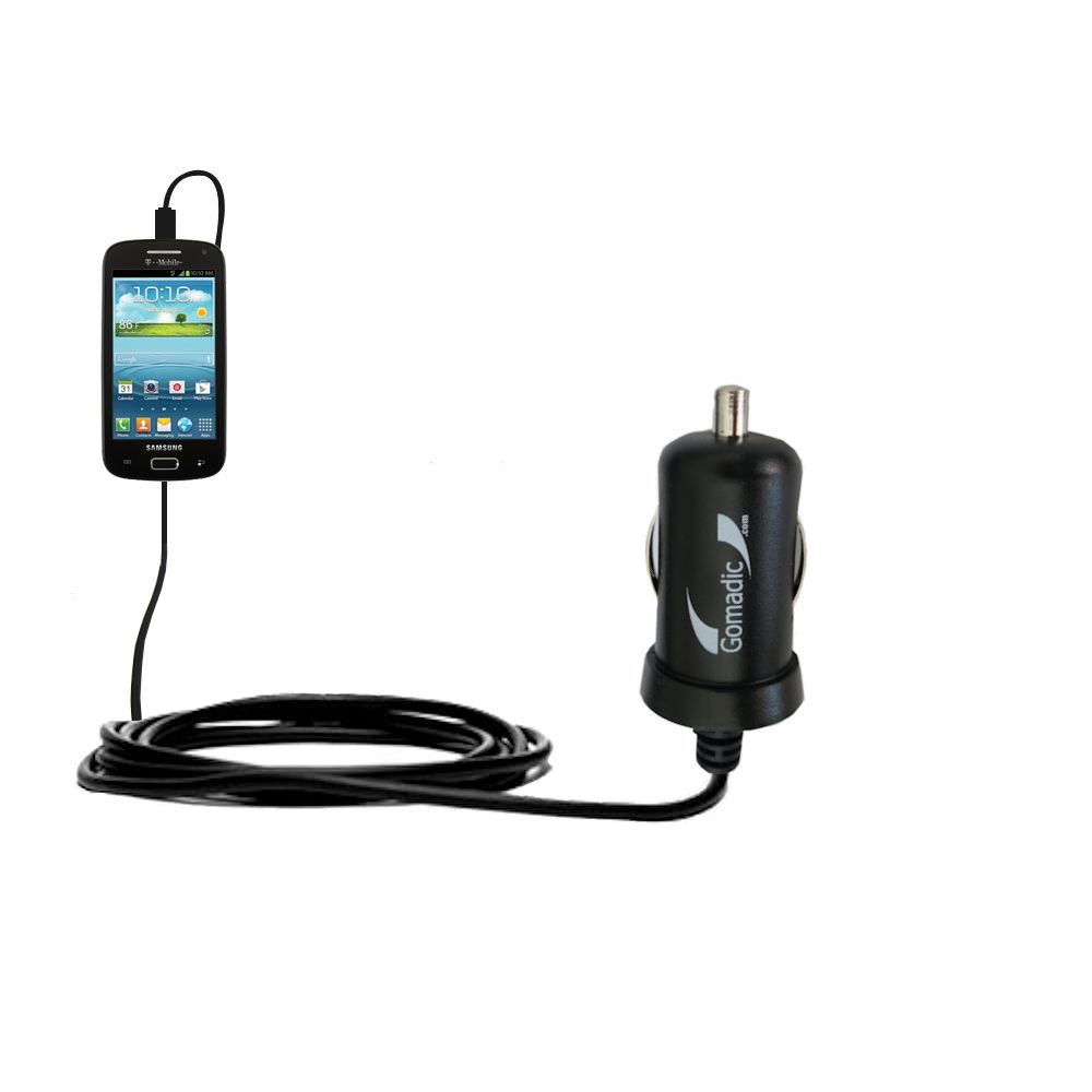 Mini Car Charger compatible with the Samsung Galaxy S Relay