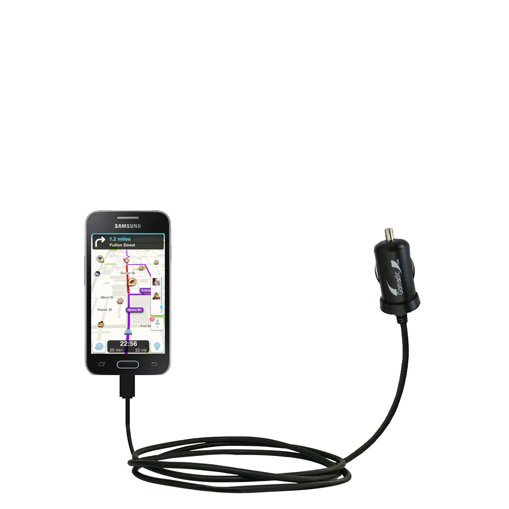 Mini Car Charger compatible with the Samsung Galaxy V