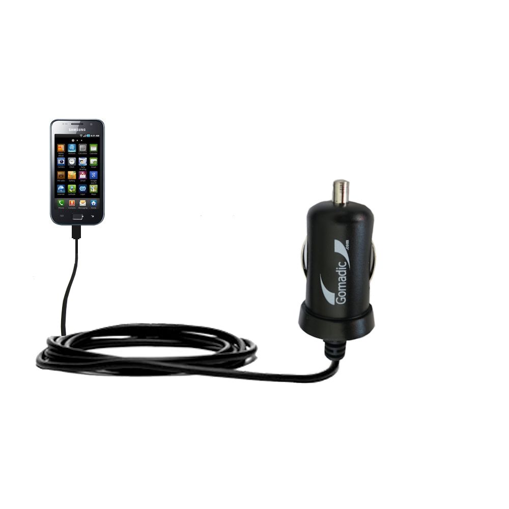 Mini Car Charger compatible with the Samsung GT-I9003