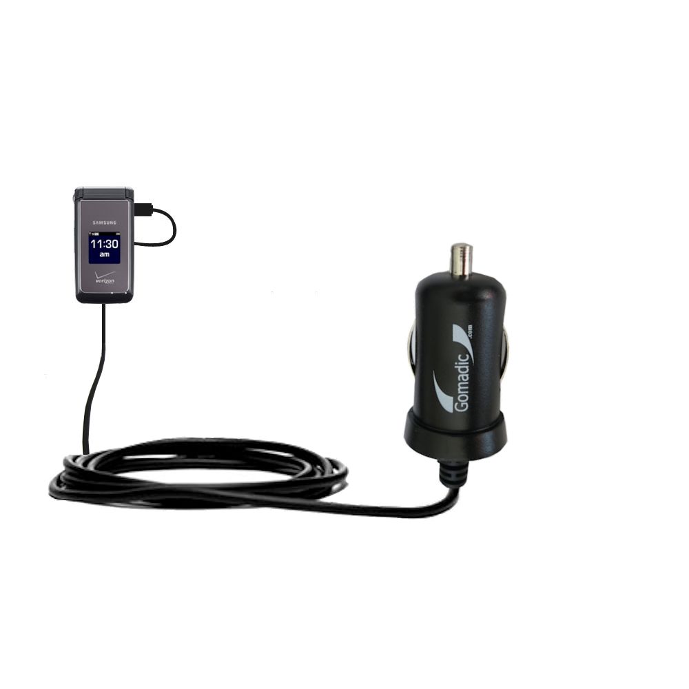 Mini Car Charger compatible with the Samsung Haven