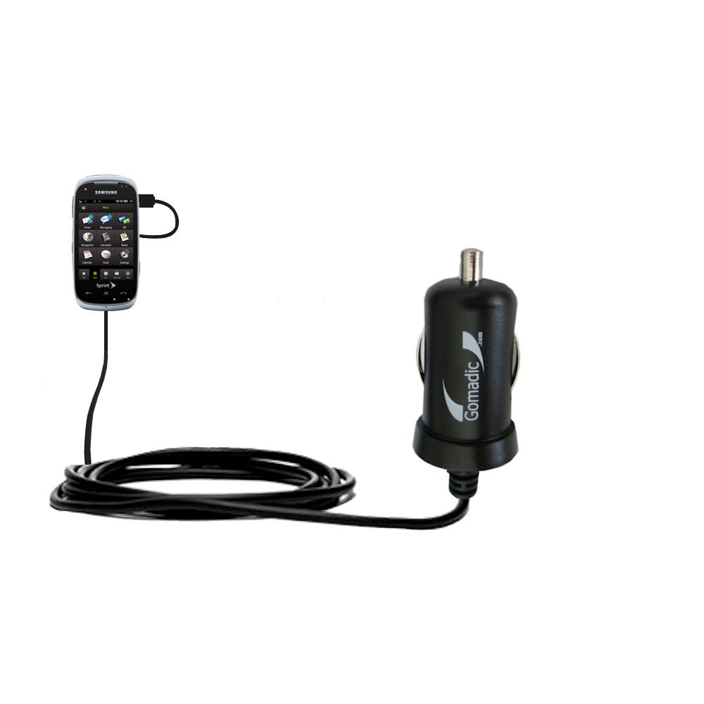 Mini Car Charger compatible with the Samsung Instinct HD SPH-M850