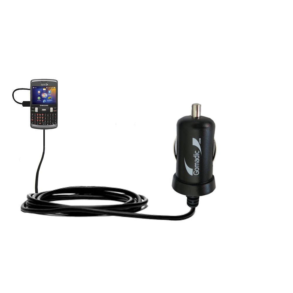 Mini Car Charger compatible with the Samsung Intrepid SPH-i350