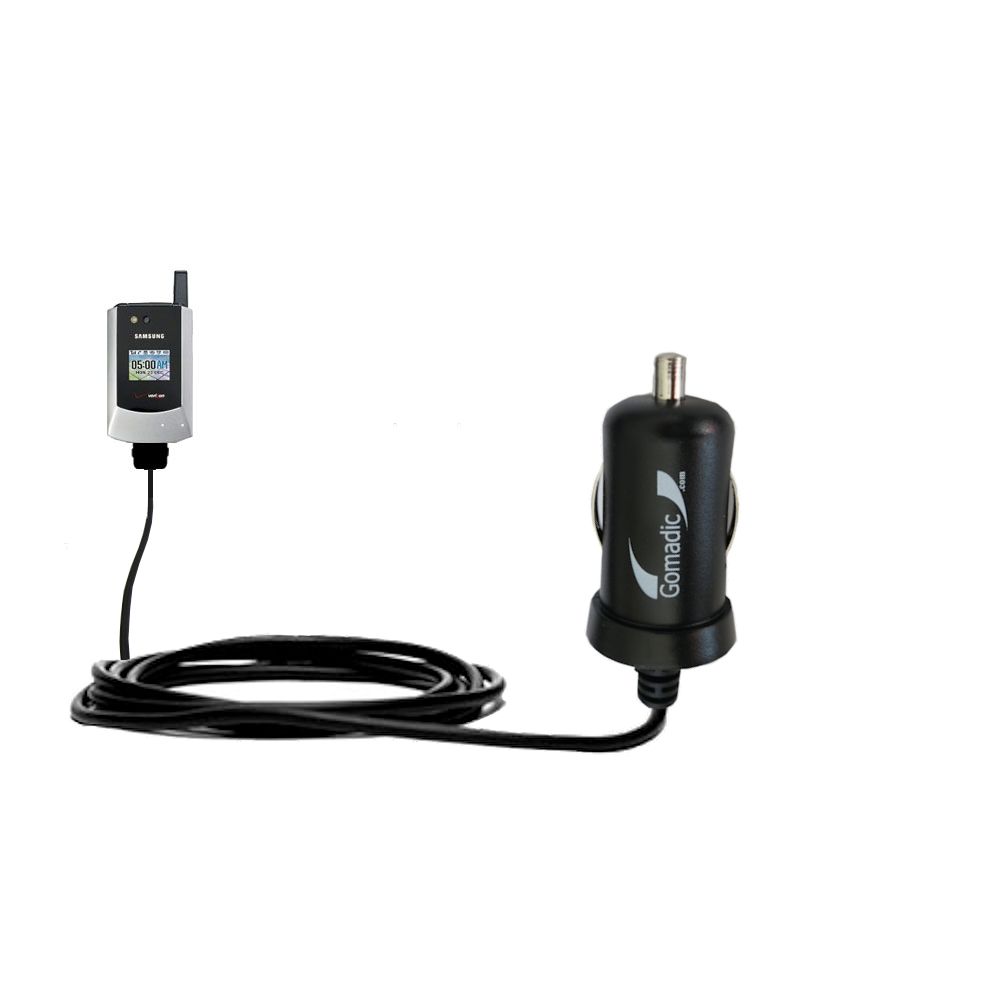 Mini Car Charger compatible with the Samsung SCH-A795