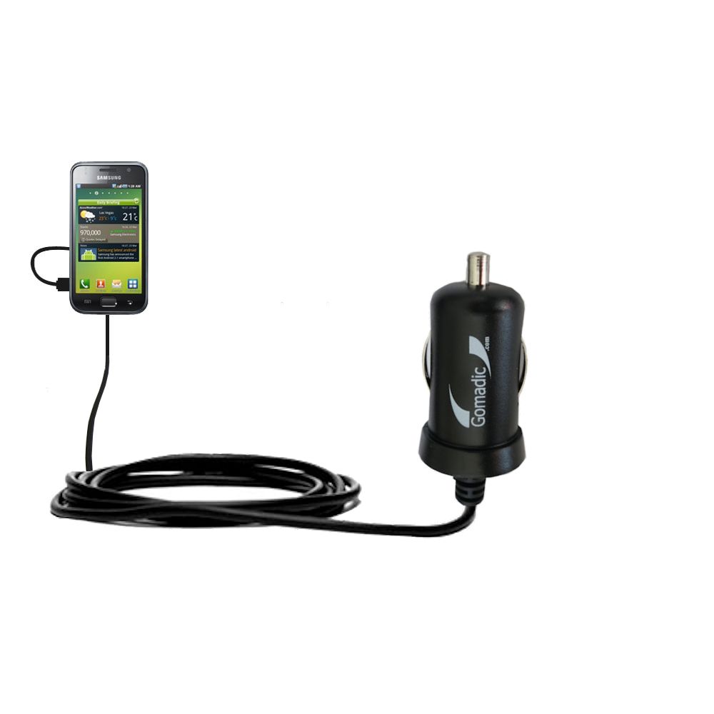 Mini Car Charger compatible with the Samsung SCH-i510