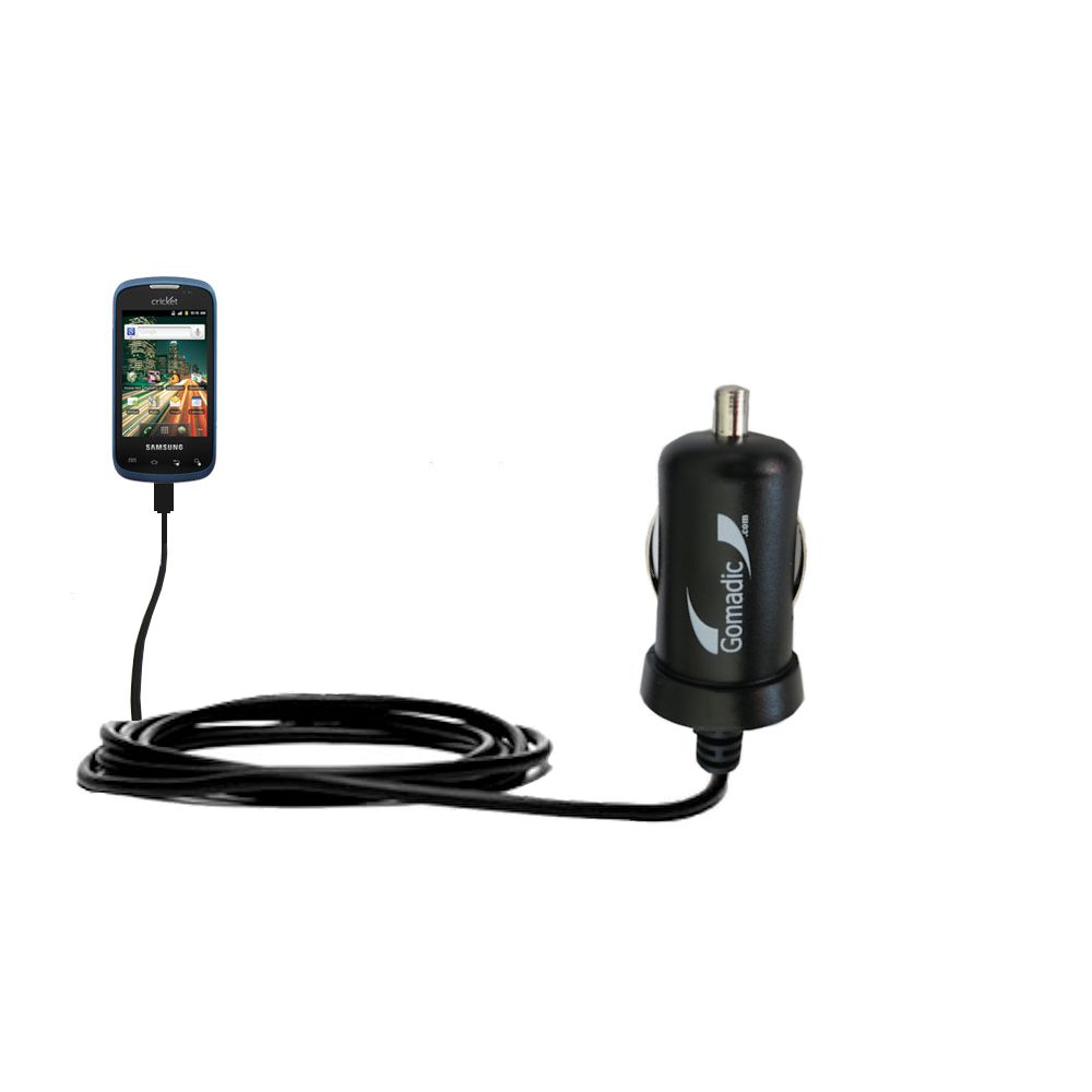 Mini Car Charger compatible with the Samsung SCH-R730