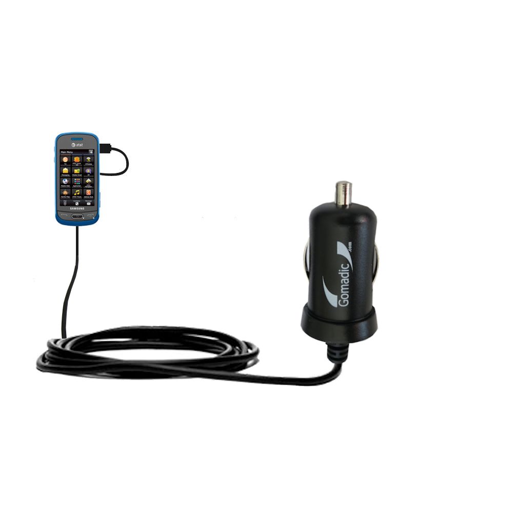 Mini Car Charger compatible with the Samsung SGH-A597