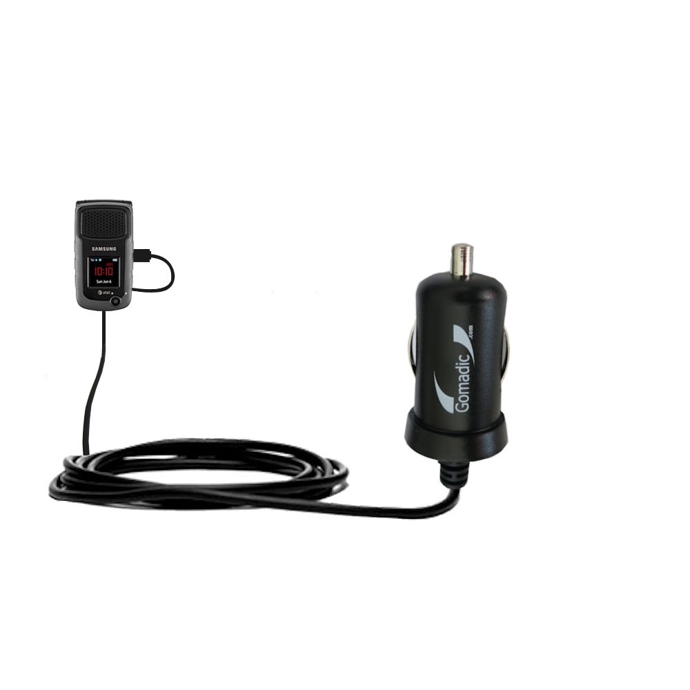 Mini Car Charger compatible with the Samsung SGH-A847