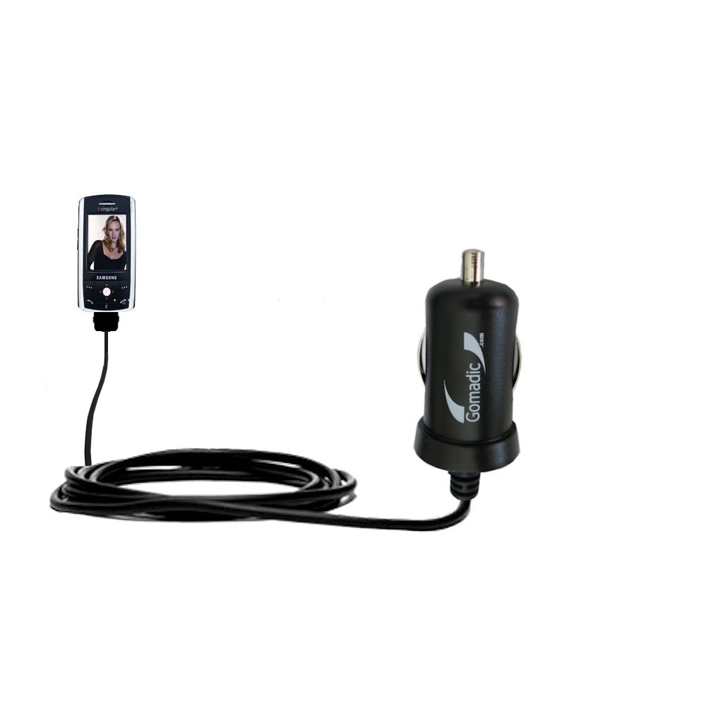 Mini Car Charger compatible with the Samsung SGH-D807