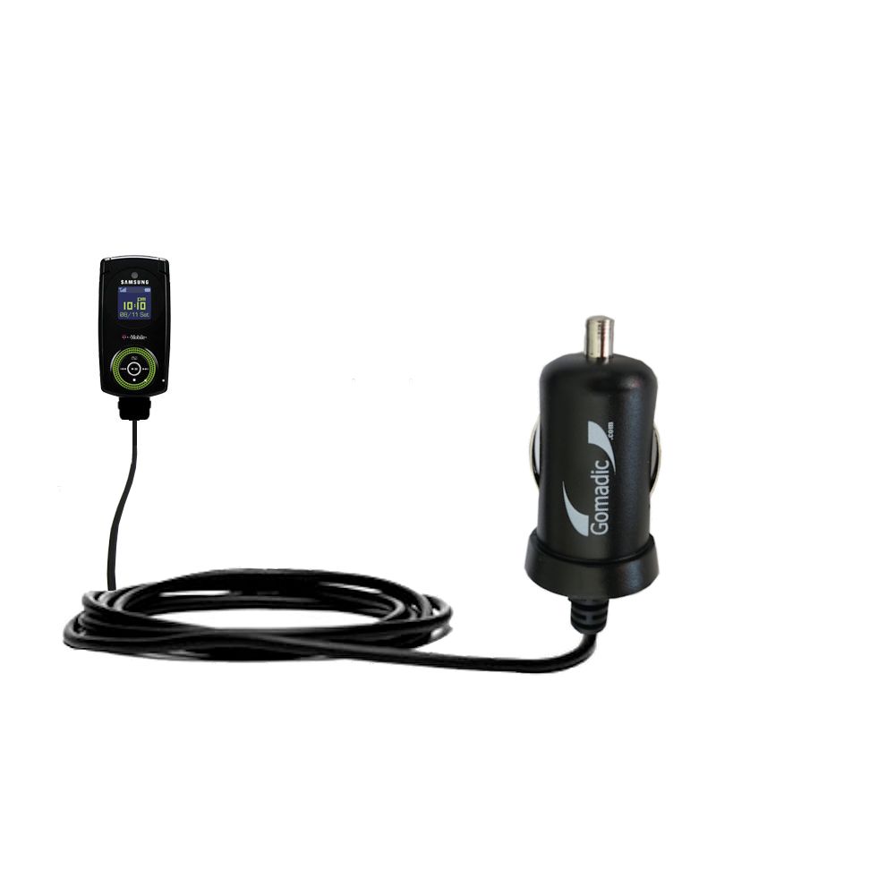 Mini Car Charger compatible with the Samsung SGH-T539
