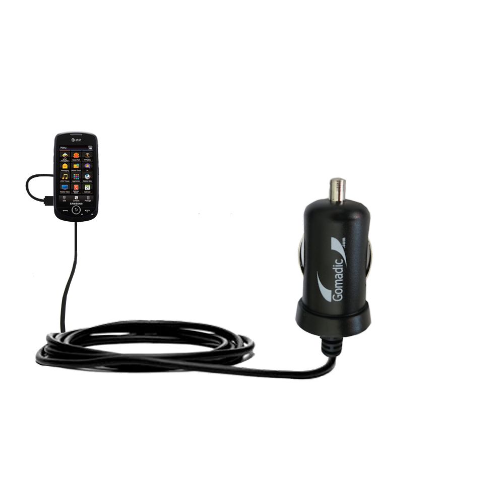 Mini Car Charger compatible with the Samsung Solstice II