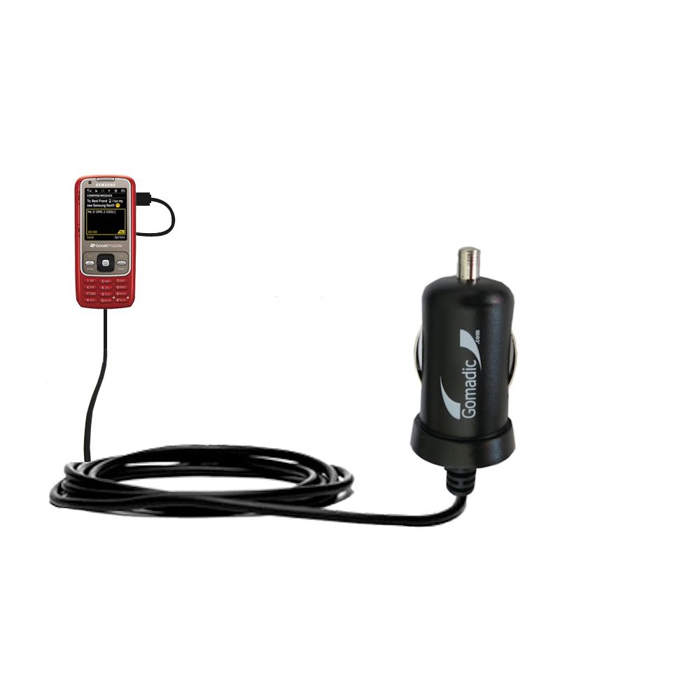 Mini Car Charger compatible with the Samsung SPH-M540
