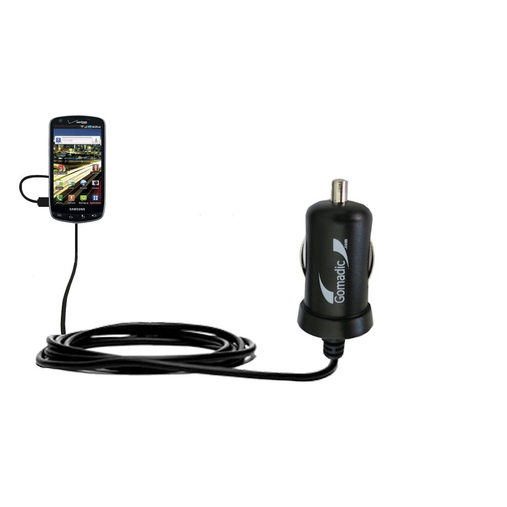 Mini Car Charger compatible with the Samsung Stealth / Stealth V
