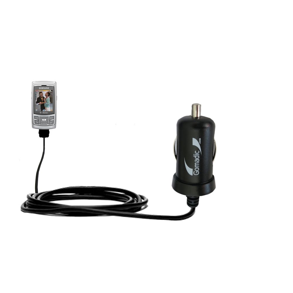 Mini Car Charger compatible with the Samsung T629