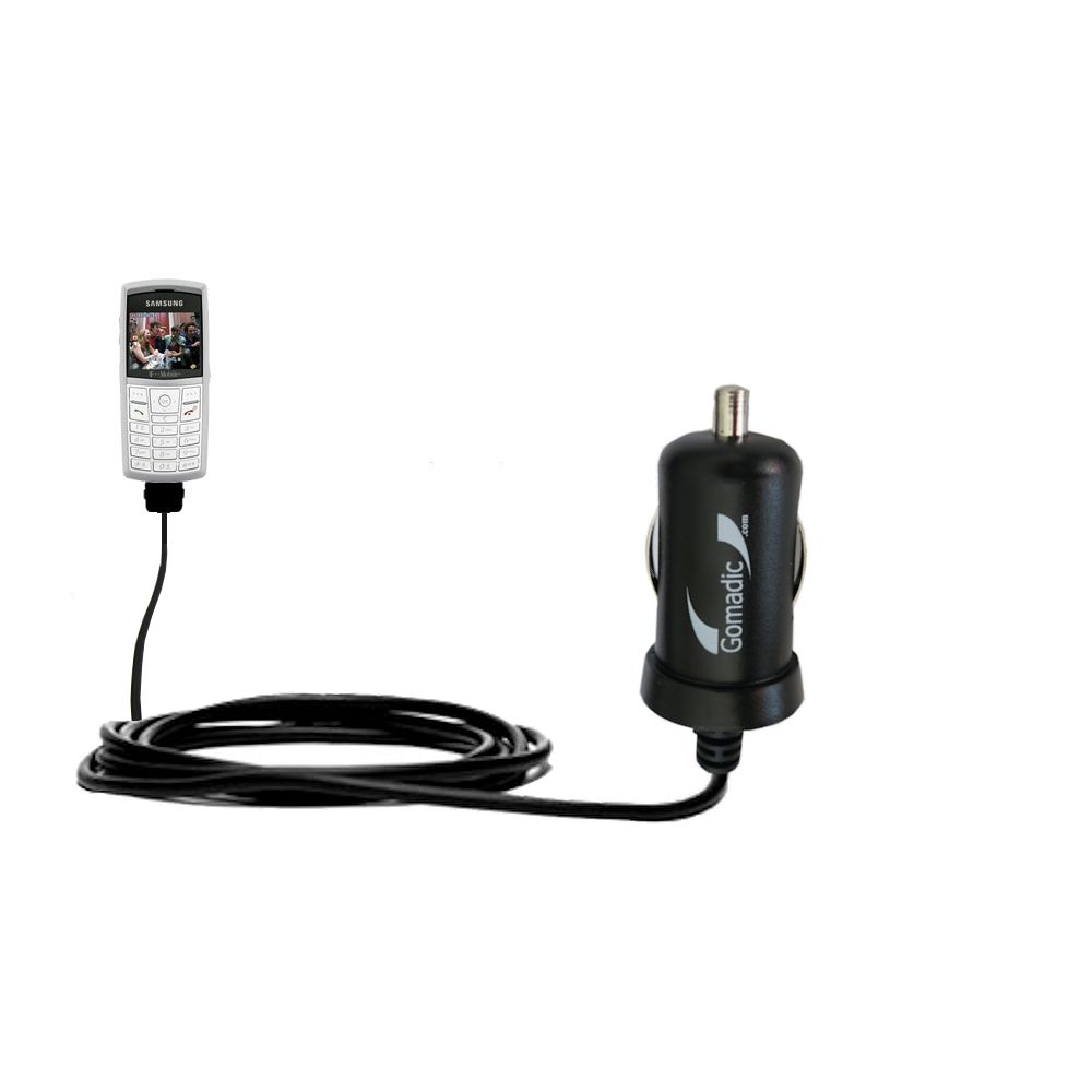 Mini Car Charger compatible with the Samsung Trace T519
