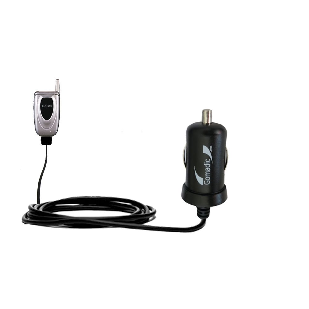 Mini Car Charger compatible with the Samsung VI660