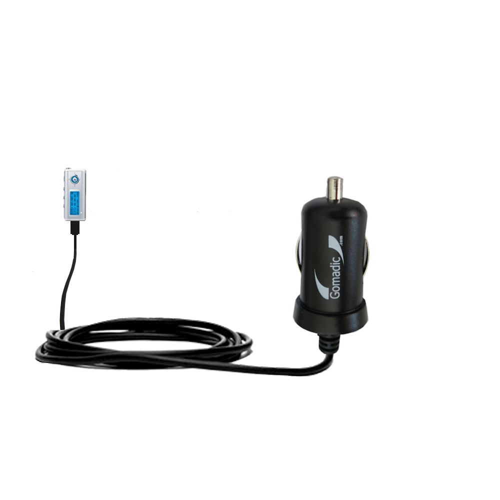 Mini Car Charger compatible with the Samsung Yepp YP-T5V