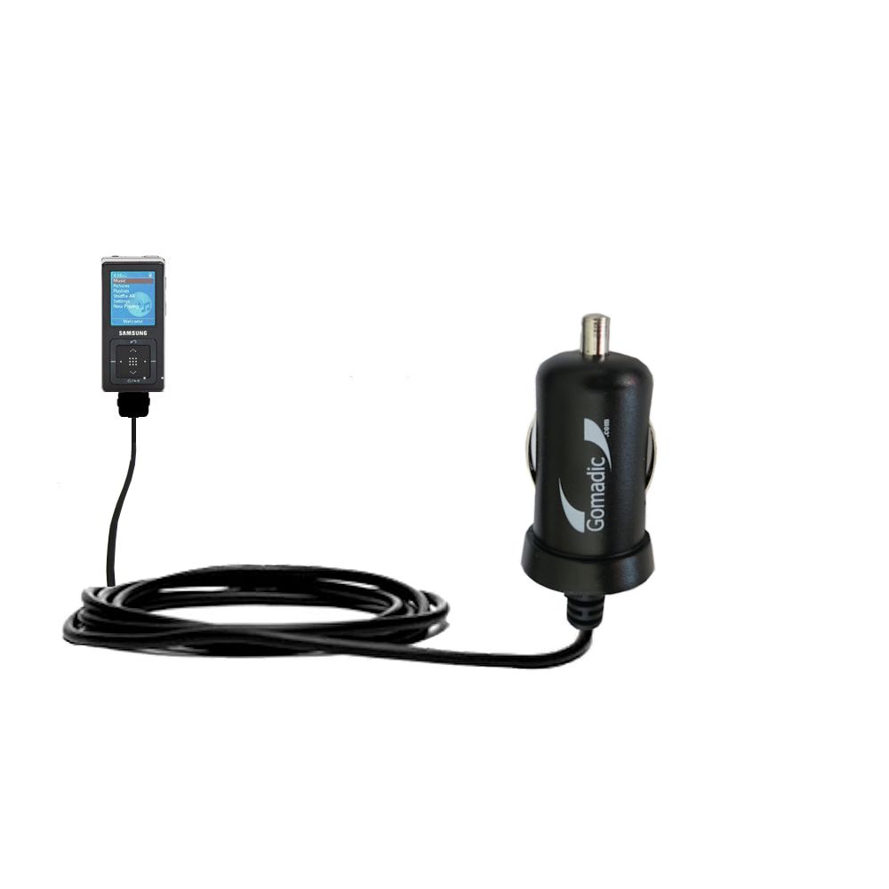 Mini Car Charger compatible with the Samsung YP-Z5