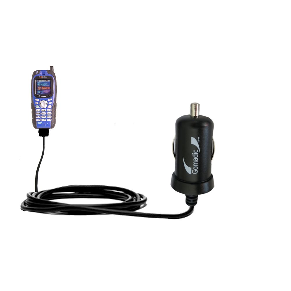 Mini Car Charger compatible with the Sanyo SCP-7200 / SCP 7200