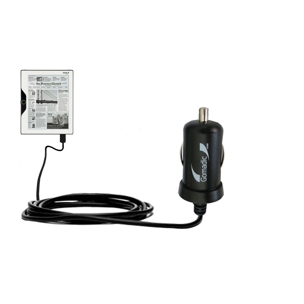 Mini Car Charger compatible with the Skiff Reader