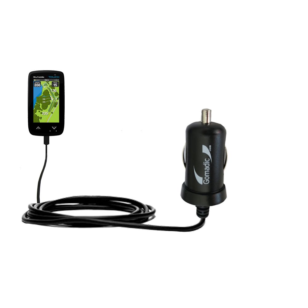 Mini Car Charger compatible with the SkyGolf SkyCaddie TOUCH
