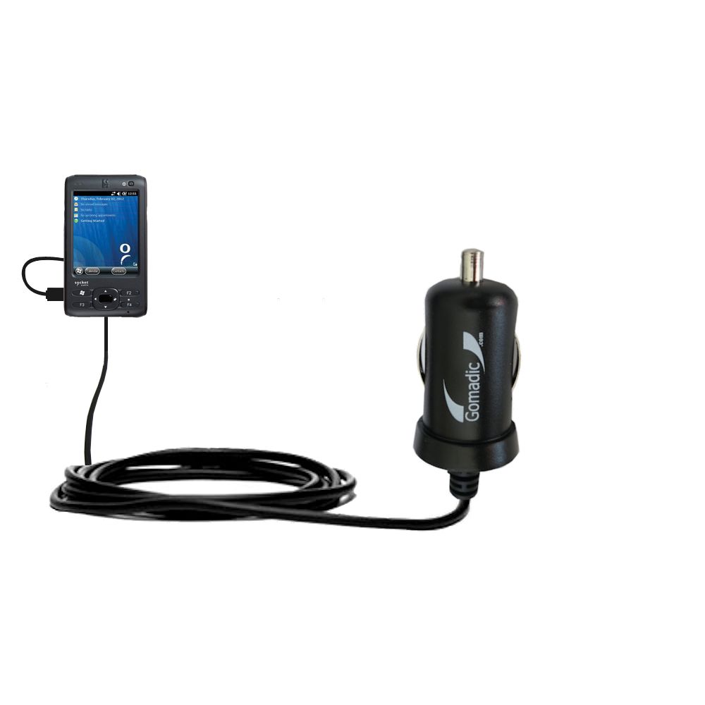 Mini Car Charger compatible with the Socket SoMo 655 655RX 655DXS