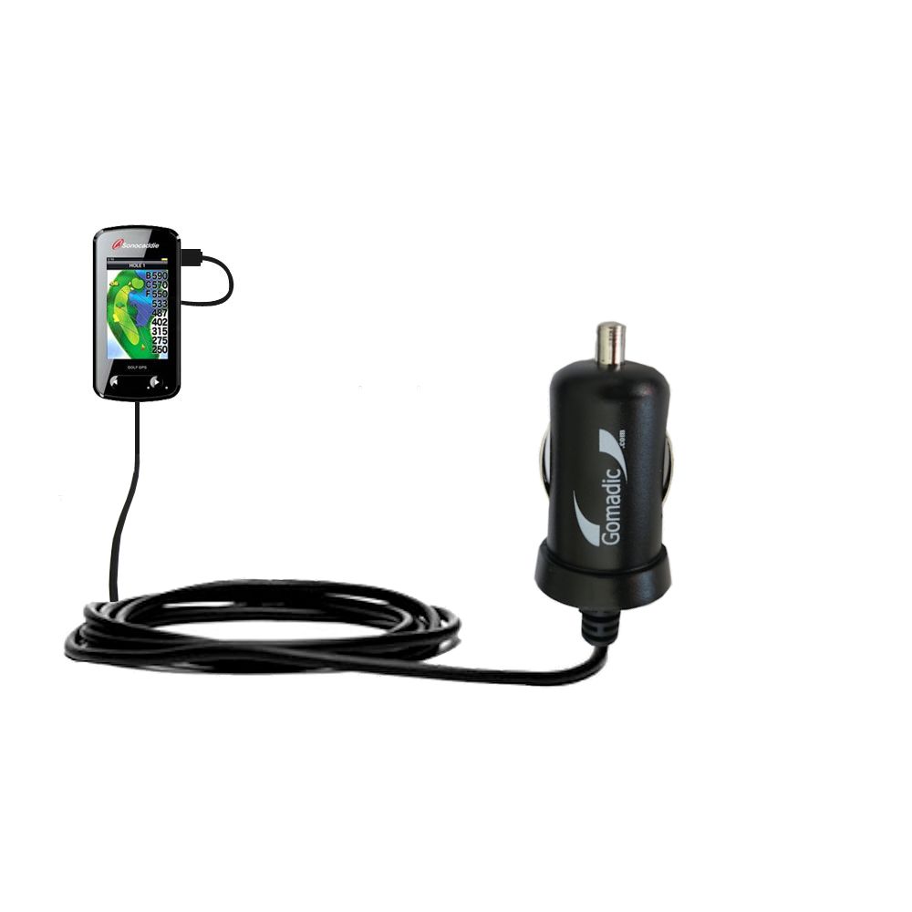 Mini Car Charger compatible with the Sonocaddie v500 Golf GPS