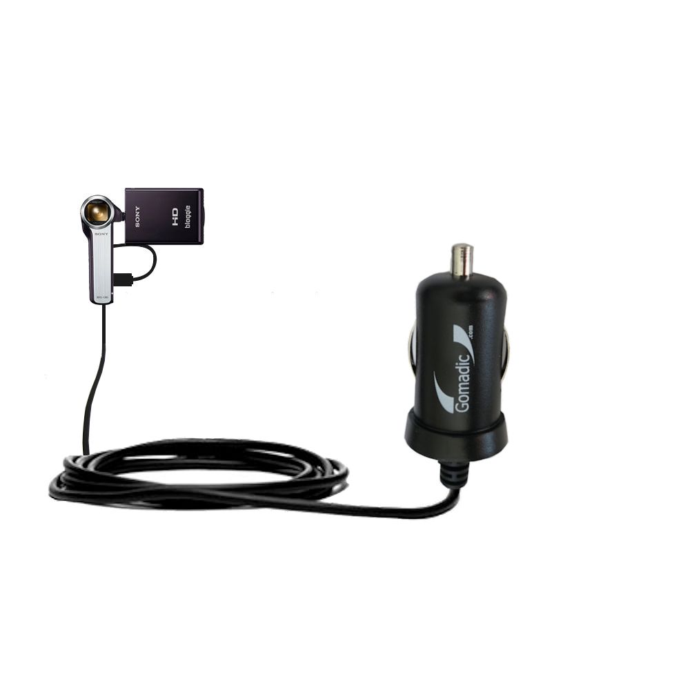 Mini Car Charger compatible with the Sony Bloggie Camera CM5
