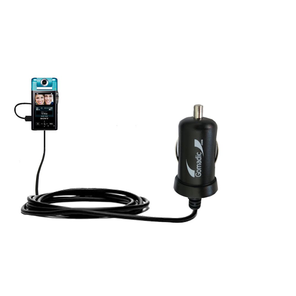 Mini Car Charger compatible with the Sony Bloggie Camera PM5
